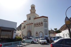 Moské vid Mutrah corniche, Mutrah.