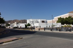 Gatuscen i gamla Muskat.