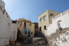 Bostadsområde i gamla Muskat.