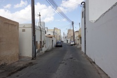 Sista biten upp mot utsiktsplatsen nära Ruwi, Muskat.