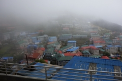 Tillbaka i Namche Bazaar.