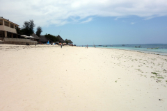 Stranden på den västra sidan av Nungwi, Unguja.