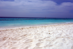 Stranden är som vackrast i området kring Royal Zanzibar Resort, Nungwi, Unguja.