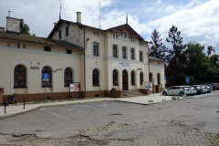 Stationsbyggnaden, Station Gdańsk Oliwa, Gdańsk.