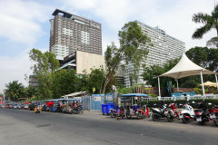 Pattaya Beach road, Pattaya.