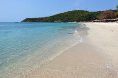 Nual Beach (även kallad Monkey Beach), Koh Larn.