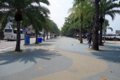 Strandpromenaden, Pattaya Beach, Pattaya.