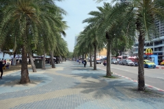 Strandpromenaden, Pattaya Beach, Pattaya.