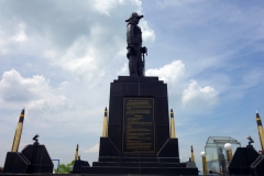 Abhakara Kiartivongse monument , Phra Tamnak Mountain, Pattaya..