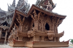 Fantastiska träskulpturer, Sanctuary Of Truth, Pattaya.