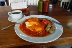 Min första frukost i Mexiko, Playa del Carmen.