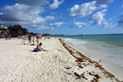 Parque Fundadores beach, Playa del Carmen.