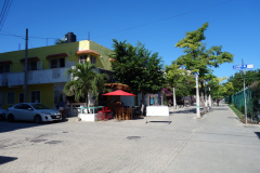 Norra delen av  Quinta Avenida, Playa del Carmen.