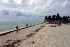 Playacar beach, Playa del Carmen.