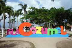 Parque Benito Juárez, San Miguel de Cozumel, isla Cozumel.