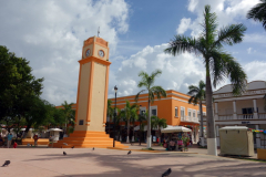 Parque Benito Juárez, San Miguel de Cozumel, isla Cozumel.