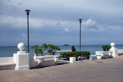 Malecón, San Miguel de Cozumel, isla Cozumel.