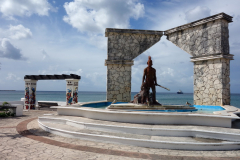 Monumento Al Mestizaje, San Miguel de Cozumel, isla Cozumel.