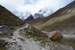 Runt hörnet på bilden ligger Everest Memorial. Denna gång gick jag bara förbi utan att stanna.