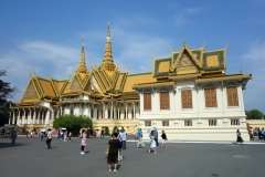 Throne Hall och Royal Treasury, Royal Palace, Phnom Penh.