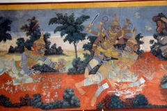 Ramayana Mural, Royal Palace, Phnom Penh.