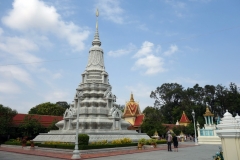 Shrine of King Norodom Suramarit, Royal Palace, Phnom Penh.