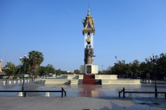 Cambodia-Vietnam Friendship monument, Wat Botum Park, Phnom Penh.