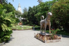 The Giant Clock, Wat Phnom, Phnom Penh.