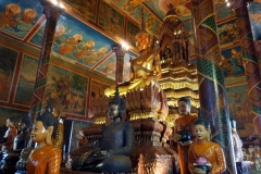 Fantastiskt vackra Wat Phnom, Phnom Penh.