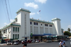Tågstationen i Phnom Penh.