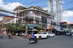 Gatuscen i kvarteret vid Russian Market. Phnom Penh.