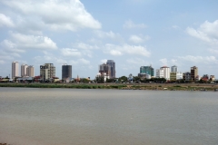 Tonle Sap River, Riverside, Phnom Penh.