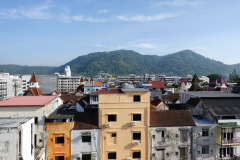 Utsikten från takterrassen, Days Inn By Wyndham, Patong Beach.
