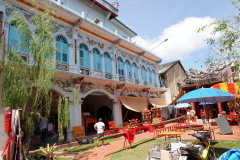 Saeng Tham Shrine, gamla staden, Phuket Town, Phuket.