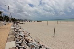 Promenaden längs stranden Via Costeira (sitter ihop med Ponta Negra).