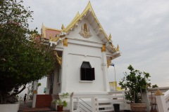 Tempel uppe på Khao Chong Krachok, Prachuap Khiri Khan.