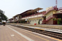 Den nyare delen av tågstationen i Hua Hin öppnad 2023.