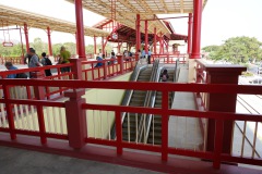 Den nyare delen av tågstationen i Hua Hin öppnad 2023.