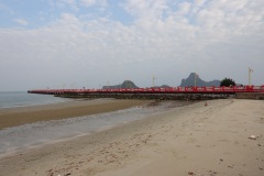 Saranwithi Pier, Prachuap Khiri Khan.