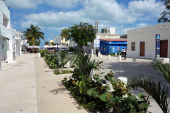 Gatuscen i centrala Progreso.