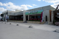 Restaurangen där jag åt lunch, Malecón de Progreso, Progreso.