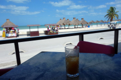 Fördrink innan lunch, Malecón de Progreso, Progreso.