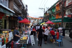 Kvällsmarknad i Ranong.