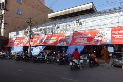 Ranong Old Market, bara några meter från mitt hotell.