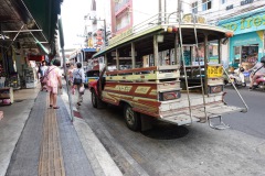 Songthaew i centrala Ranong.