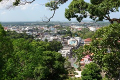 Utsikten från Khao Niwet View Point, Ranong.