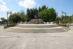 Phraya Damrong Sucharit Mahisornpakdee Monument (Ko Su Jiang), Ranong. Pionjär för stadens tennbrytning.