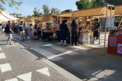 Marknad i Rimini.
