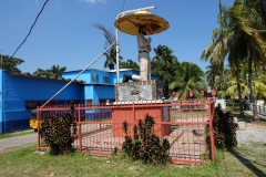 Monument till Marcos Sánchez Díaz (1789-1902) som tros vara grundare till Livingston.