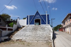 Kyrka i centrala Livingston.